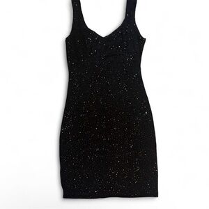 Mystic Elegant Black Sleeveless Dress Womens Large